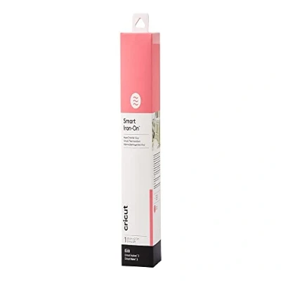 Image of Cricut Smart Iron On Pink 2.7 m (9 ft) Heat Transfer Vinyl Roll (HTV) For use with Explore 3 and Maker