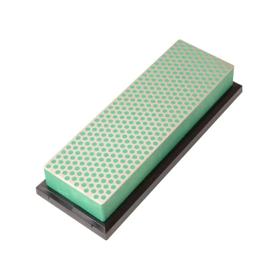 Image of DMT Diamond Whetstone 150MM Plastic Case Green 1200 Grit Extra Fine
