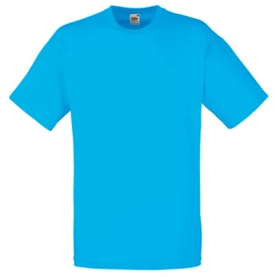 Image of Fruit of the Loom Men&#039;s Short Sleeved T Shirt Grey Large