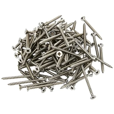 Image of ForgeFix Multi Purpose Single Thread Screws 5.0 x 60mm A2 Stainless Steel Box 100