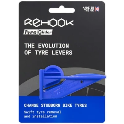 Image of Rehook Tyre Glider A Strong Portable Bicycle replacement and Bike Tire Remover Tool No more Levers or Changing Spoons to Repair Your Tube