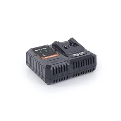 Image of Evolution Power Tools Single Charger for Lithium Ion Battery Pack, Black/Orange (108 0001)