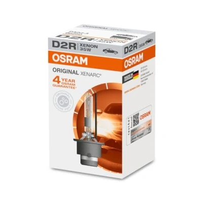 Image of OSRAM XENARC ORIGINAL D2R xenon headlamp bulb 66250 +100% 4150K 1 piece in folding box, bläulich weiß