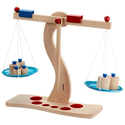 Image of Wooden Balance Scales