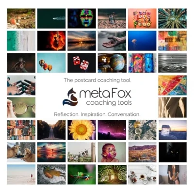 Image of metaFox 52 Coaching Picture Cards ORIGINAL Conversation Starter and Facilitation Tools for Coaching, Workshop, Training, Therapy