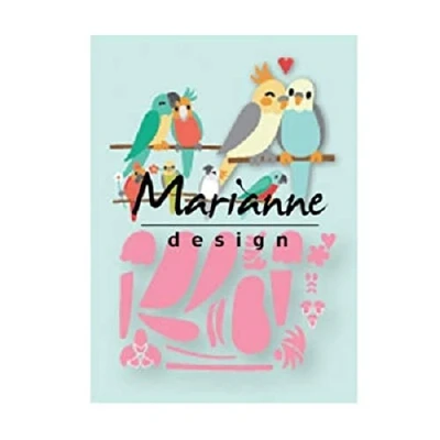 Image of Marianne Design MDCOL1465 Cutting Die, Metal, Pink, Medium