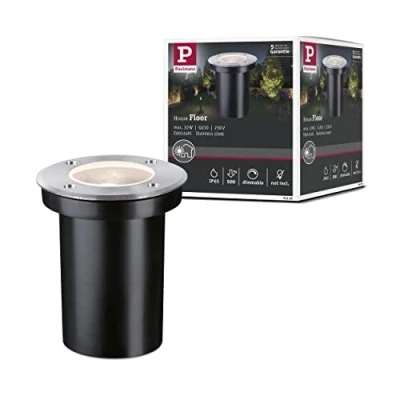 Image of Paulmann Floor deck light stainless steel GU10