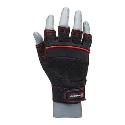 Image of Blackrock Machine Work Gloves Fingerless L/XL