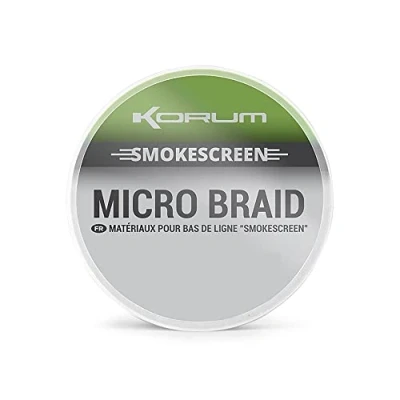 Image of Korum Smokescreen Micro Braid 20lb Coarse rig