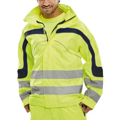 Image of ETON BREATHABLE EN471 JACKET SATURN YELLOW 4XL