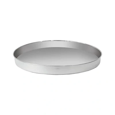 Image of Viners Barware Round Silver Tray, 30 cm