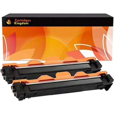 Image of Cartridges Kingdom TN1050 Pack of 2 Toner compatible with Brother DCP 1510 1510E 1512 1512E 1610W 1612W HL 1110 1110E 1112 1210W 1212W MFC 1810 1910W