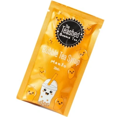Image of Bubble Tea Syrup Mango 30ml Fruit for 1 Serving Vegan By THE TEASHED