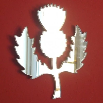 Image of Super Cool Creations Thistle Mirrors 45cm x 38cm