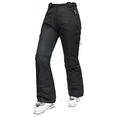 Image of Trespass Women&#039;s Women s Lohan Ski Pants Black XX Small, Black, XXS UK