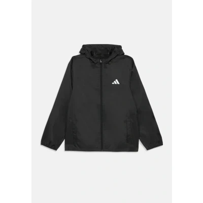 Image of adidas Performance RAIN jacket Unisex Hardshell for kids, Size: 4 5y, Black