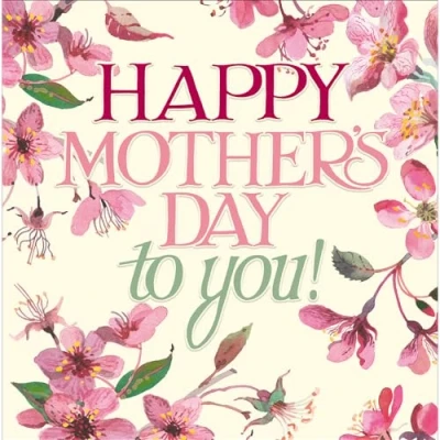 Image of Emma Bridgewater Happy Mother&#039;s Day Mum Osa Bloom Fest Artistic Greeting Card 603051