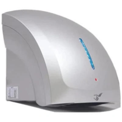 Image of Dexpro 1.8kW Automatic Hand Dryers Hands Free High Powered 20 Second Dry Time for Retail and Commercial Use (Silver)