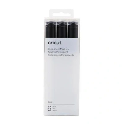 Image of Cricut 2008877 permanent marker Black 6 pc(s)
