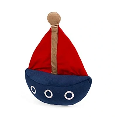 Image of Petface Vehicles Boris the Boat Plush Dog Toy