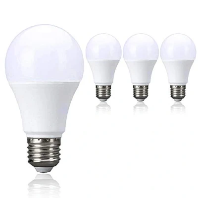 Image of E27 LED Bulbs 9W, 850lumen Cool White 6000 6500K, 80W Incandescent Equivalent, Edison Screw Lamp, Globe Energy Saving Bulb Light, 4 Pack