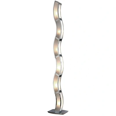 Image of Duna GU10 Floor Lamp 6 Light L1/SGU10, Polished Chrome