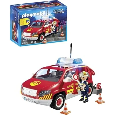 Image of PLAYMOBIL Brandmeister Vehicle