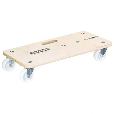 Image of WAGNER moving dolly MM 1331 I 59 86 x 29 cm extendable loading platform for flexible adjustment different sized loads load capacity 200 kg 20133101