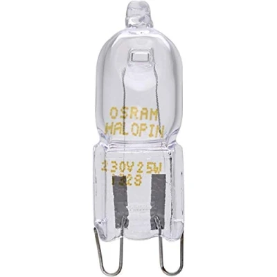 Image of OSRAM Oven Halopin 40w G9 Halogen Capsule Light Bulb for Cooker Microwave 66725