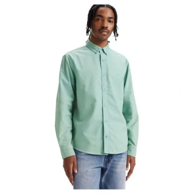 Image of Levi&#039;s Men&#039;s Authentic Button Shirt, Robson Aquifer Garment Dye, L