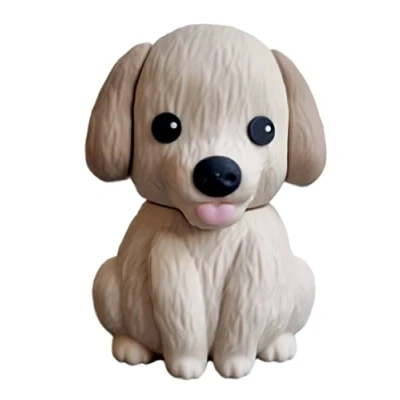 Image of Ulticool Young Dog 32GB USB Cute Pet Snimal Puppy Flash Pen Drive Memory Stick Data Storage Beige