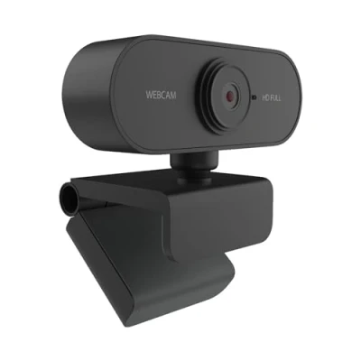 Image of INDOTEAM Webcam for PC with Microphone Full HD 1080p Web Cam USB Camera Laptop Mac Plug and Play