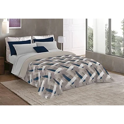 Image of Italian Bed Linen MB Home Italy “Fantasy Winter Quilt, Pennellate, 170x260 cm
