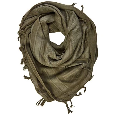 Image of Miltec Shemagh Keffiyeh Scarf Adult Unisex, Green (Olive), 110 cm x