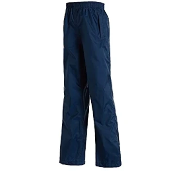 Image of Regatta Professional Kids Lightweight Packaway Waterproof Trousers Navy, Size: 26&quot;