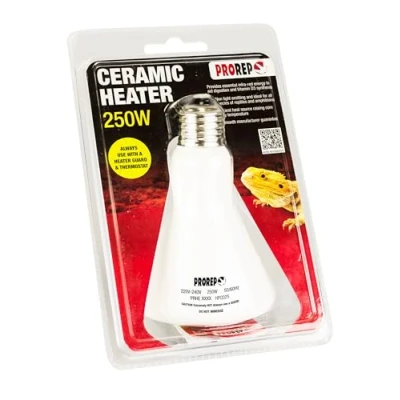 Image of ProRep Ceramic Heat Emitter 250 Watts Heating for Reptiles and Amphibians