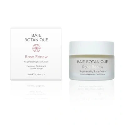 Image of Baie Botanique Rose Renew Organic Natural Face Cream Vegan Anti ageing Non toxic Cruelty Free for 50 ml