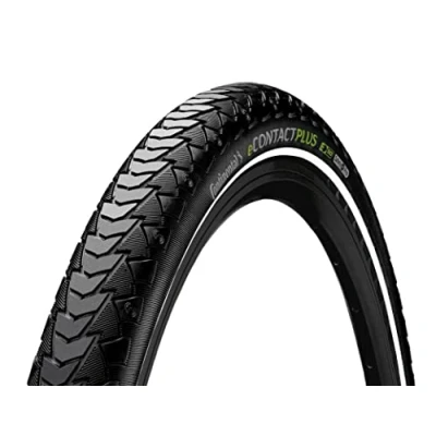 Image of Continental 50 622 eContact Plus (28 x 2.00 Inches) Black Reflex Wired Tire 1 Piece