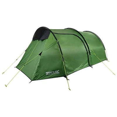 Image of Regatta Montegra 4 Man Backpacking Tent Alpine Green, Size: One Size