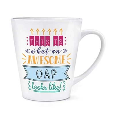 Image of This is What an Awesome OAP Looks Like 12oz Latte Mug Cup