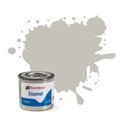 Image of Humbrol Enamel Paint No 28 Camouflage Grey Matt, 14ml