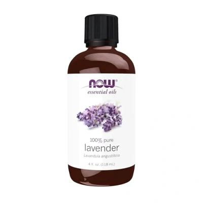 Image of NOW Foods 100% Pure Essential Oil Lavender 4 oz.