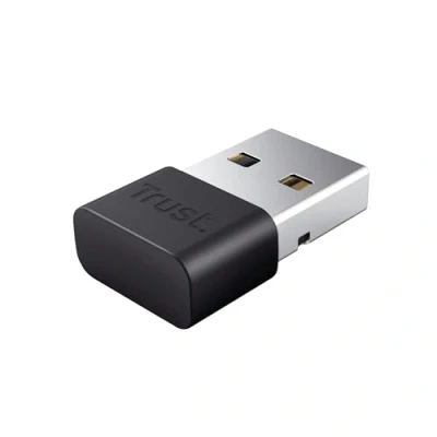 Image of Trust Myna Bluetooth 5.3 Adapter PC, 10m Wireless Range, 3 Mbps Transfer Speed, Low Energy Mode, Receiver USB Dongle for Laptop, Windows Black