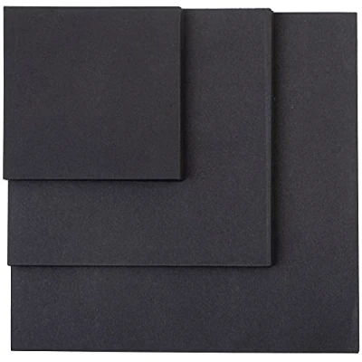 Image of Tritart Origami Paper Black 225 Sheets Double Sided Folding Craft Set 80 g/m² 75 Each 20 x cm and 15 10