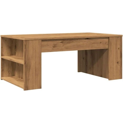 Image of vidaXL Coffee Table Artisan Oak 102x55x42 cm Engineered Wood