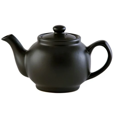 Image of Price &amp; Kensington Matt Black 6cup Teapot