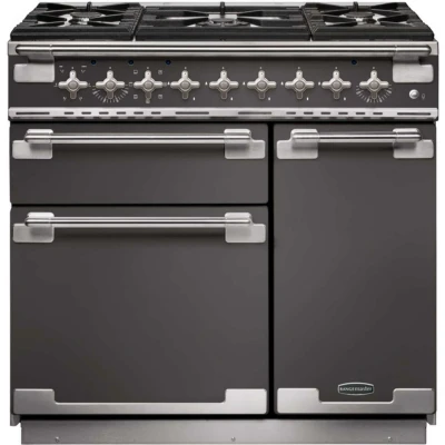 Image of Rangemaster ELS90DFFSL Elise 90cm Dual Fuel Range Cooker Slate