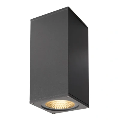 Image of SLV Big Theo LED outdoor wall light, anthracite