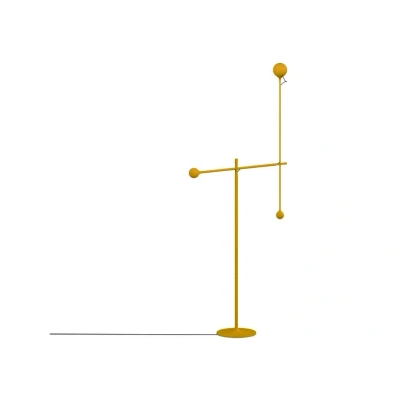 Image of Artemide IXA Floor Lamp Yellow