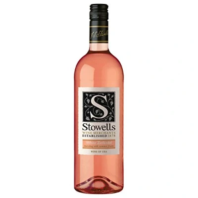 Image of Stowells White Zinfandel Californian Rose Wine (12 x 18.7cl Single Serve Bottles)